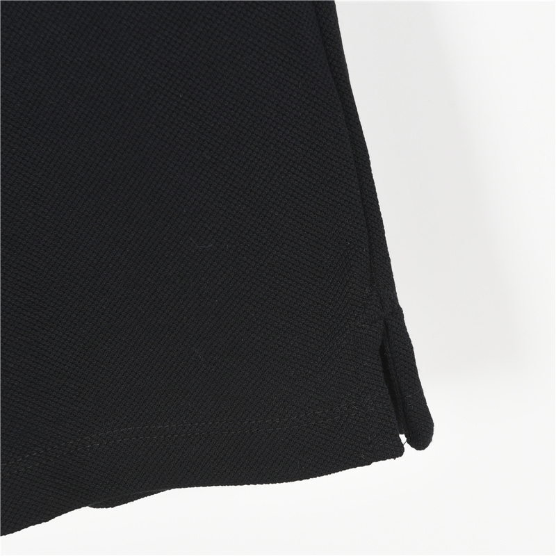 Gucci/古驰 25SS 口袋双G刺绣领口撞色短袖Polo衫