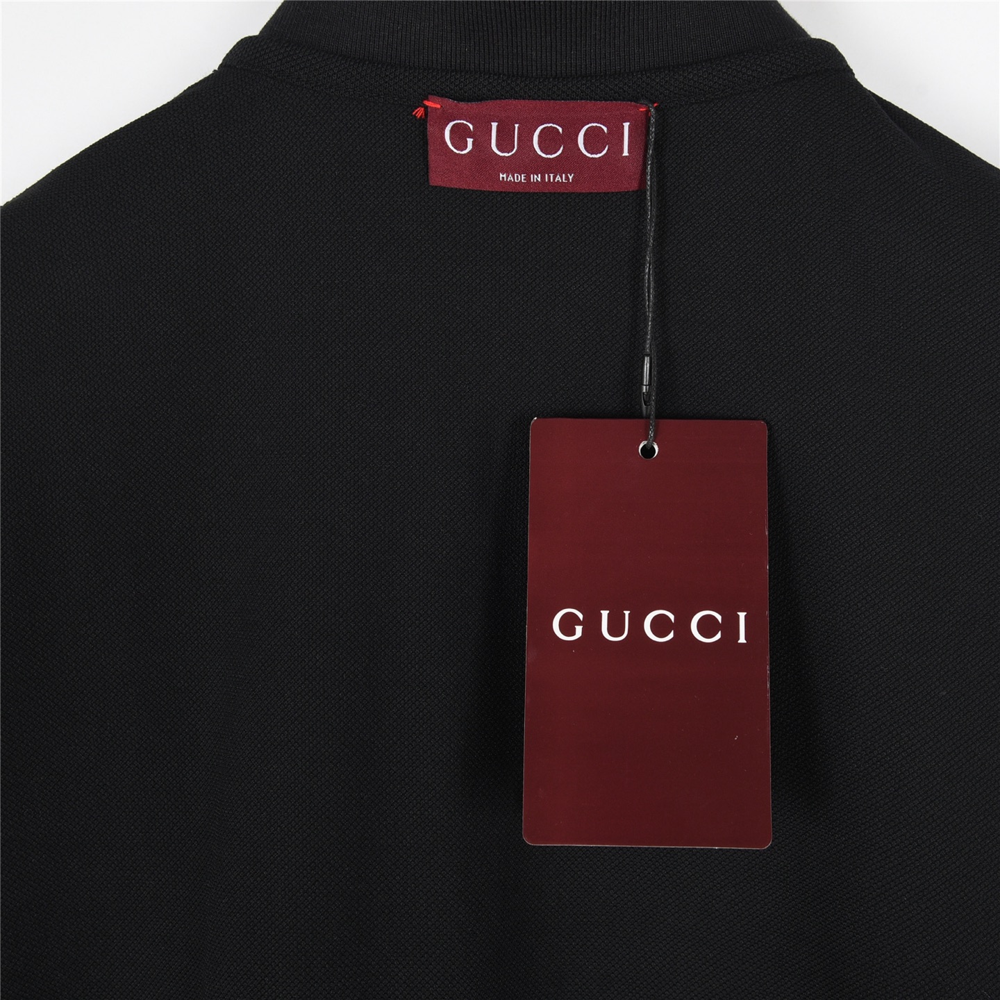 Gucci/古驰 条纹字母短袖POLO衫