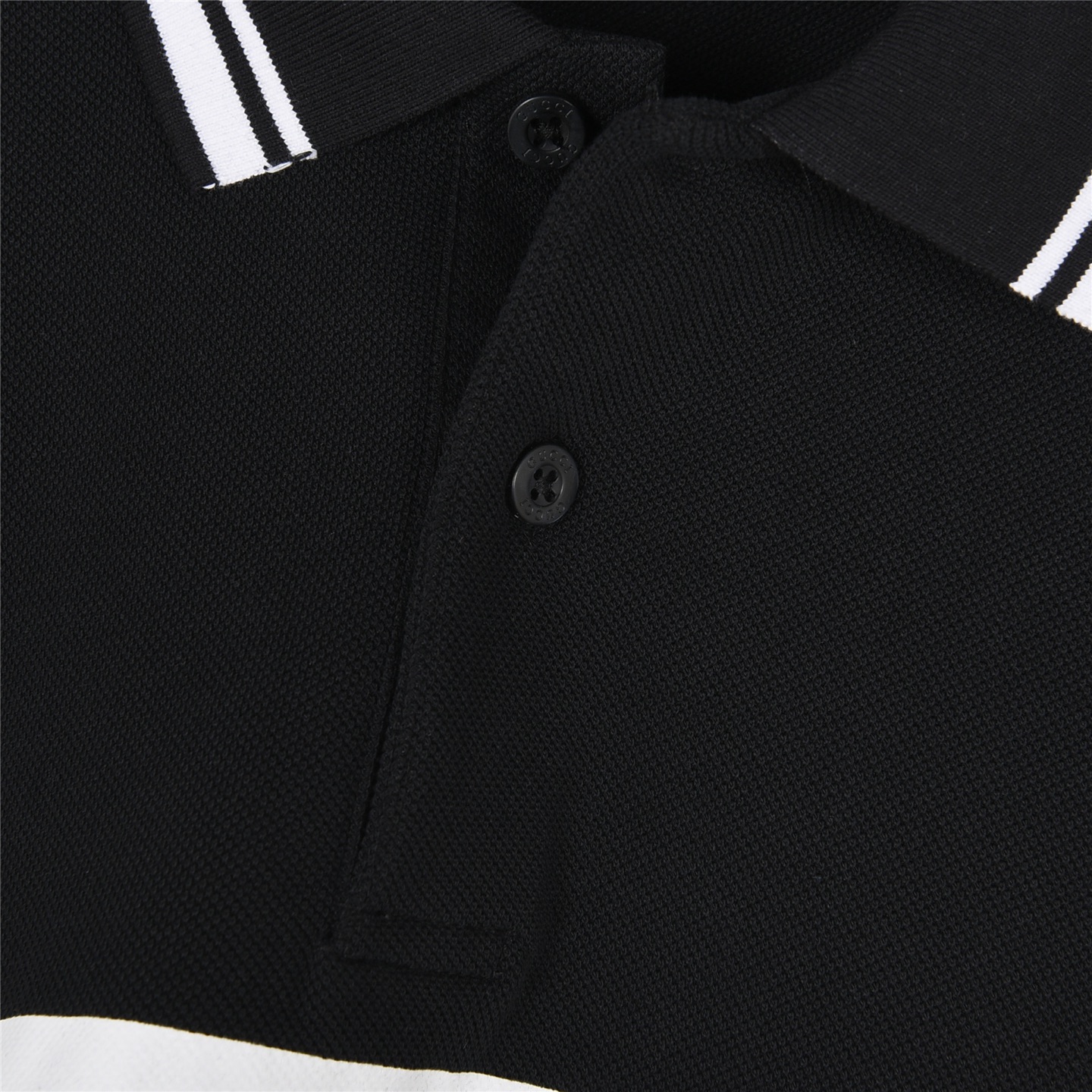 Gucci/古驰 条纹字母短袖POLO衫