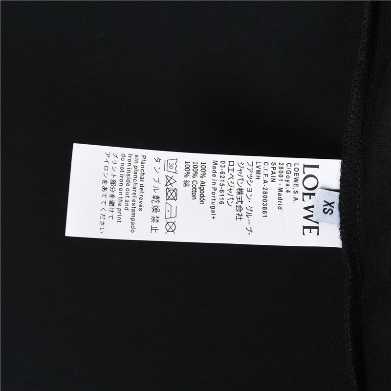 Loewe/罗意威 霓虹刺绣荧光粉短袖 黑色 白色-Chinese UA Cheap High Quatity Brand Clothes Bags handbags Sneakers wholesale wholesaler seller from China Factory suppliers Fashion Clothing Shoes best Quality Beautiful Price Loewe/罗意威 霓虹刺绣荧光粉短袖 黑色 白色