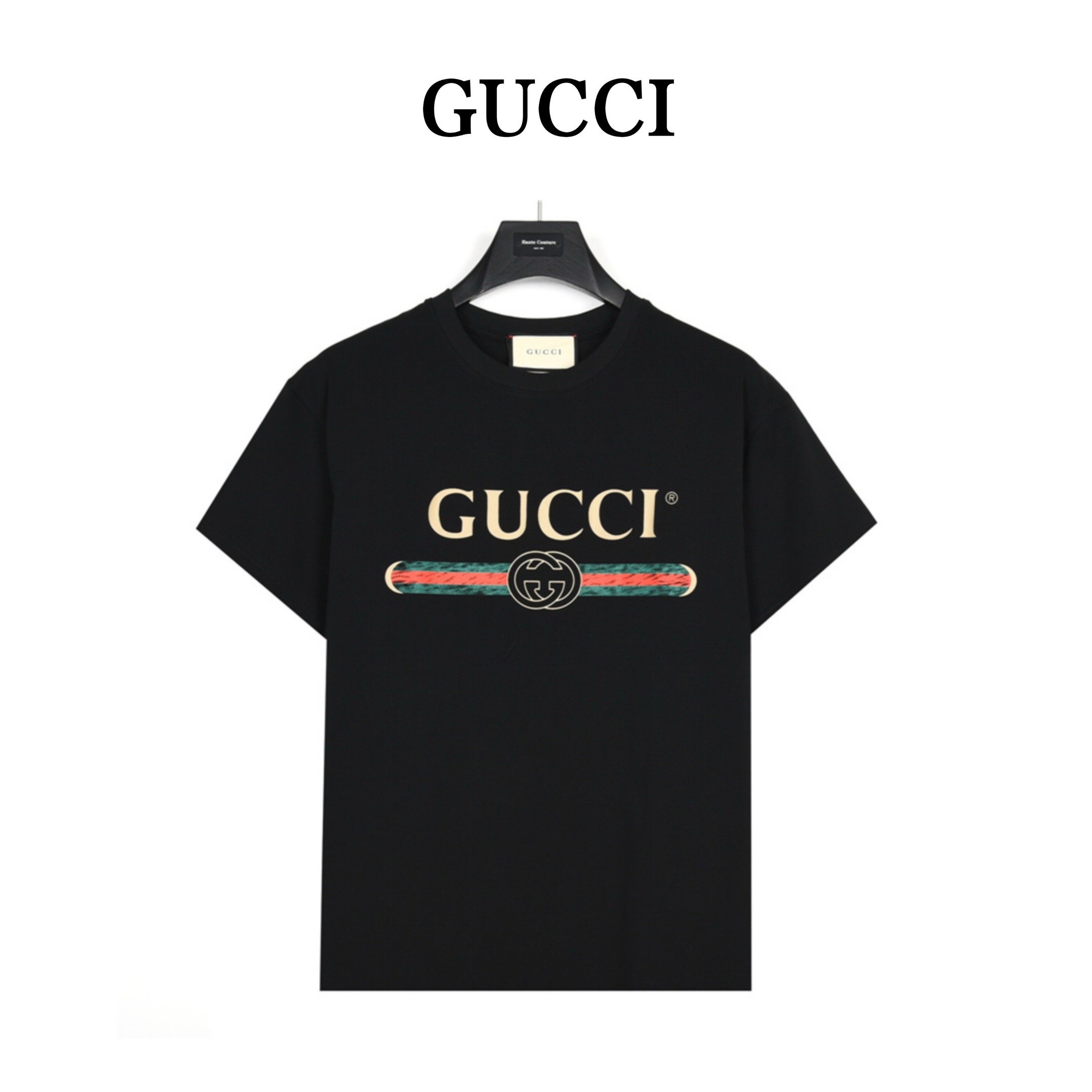 Gucci/古驰 经典款做旧腰带短袖