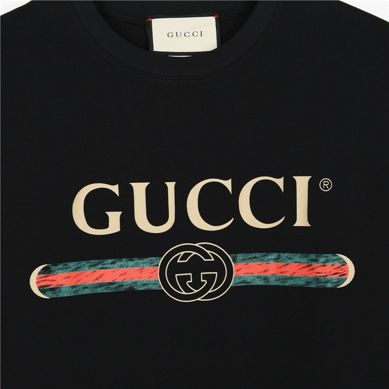 Gucci/古驰 经典款做旧腰带短袖