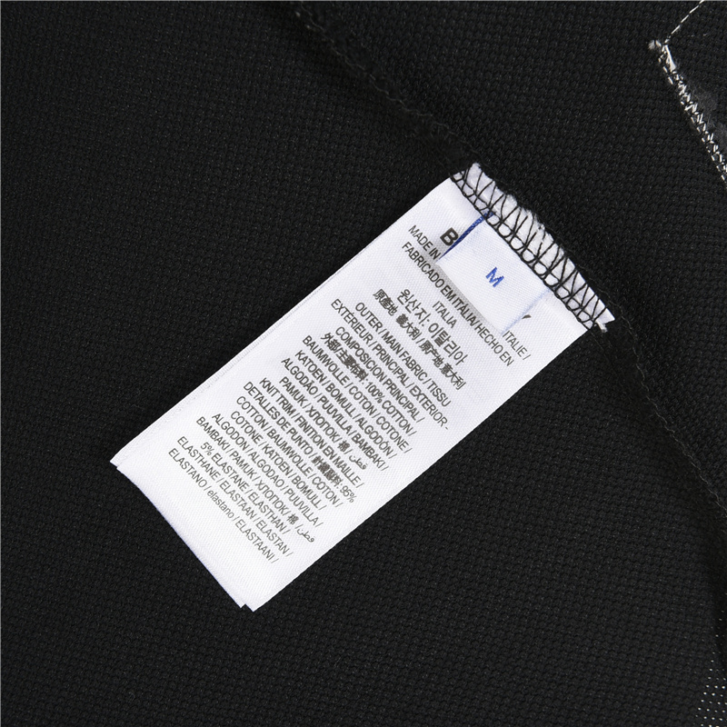 Burberry/巴宝莉BBR 下摆贴布战马短袖polo衫