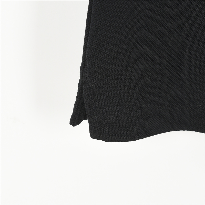 Burberry/巴宝莉BBR 下摆贴布战马短袖polo衫