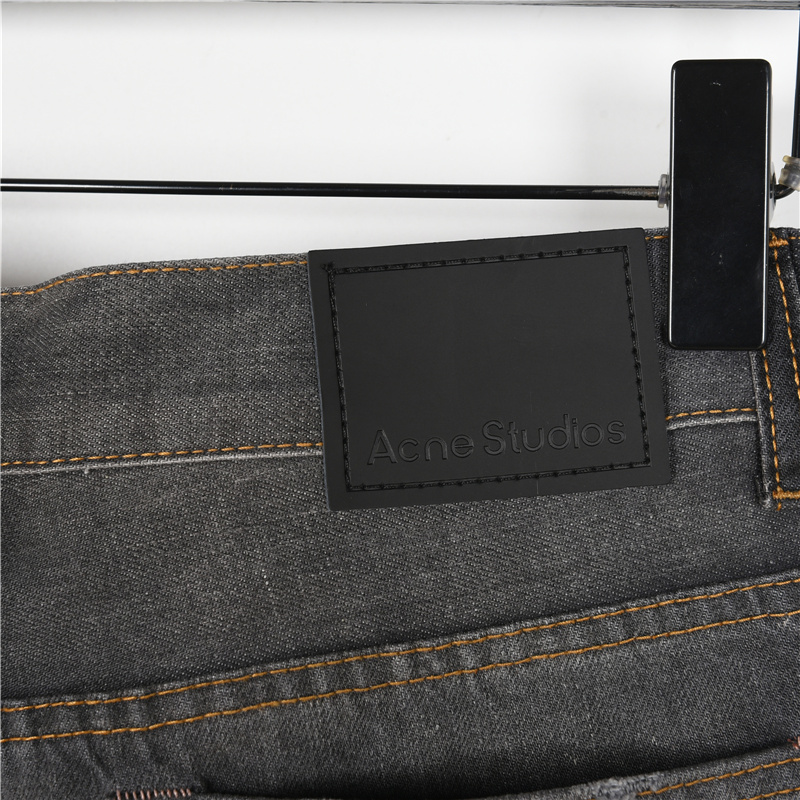 AcneStudios 25新款水洗手绘泼墨牛仔裤