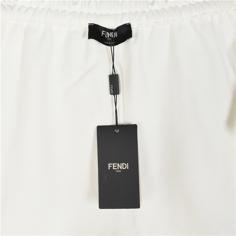 Fendi/芬迪 单边波点双F短裤 黑色 白色 米色 浅蓝-莆田鞋,莆田鞋货源,高仿鞋,高仿鞋货源,安福档口,莆田高仿鞋,莆田鞋批发,高仿鞋批发,莆田高仿运动鞋,高仿运动鞋,莆田运动鞋 Fendi/芬迪 单边波点双F短裤 黑色 白色 米色 浅蓝