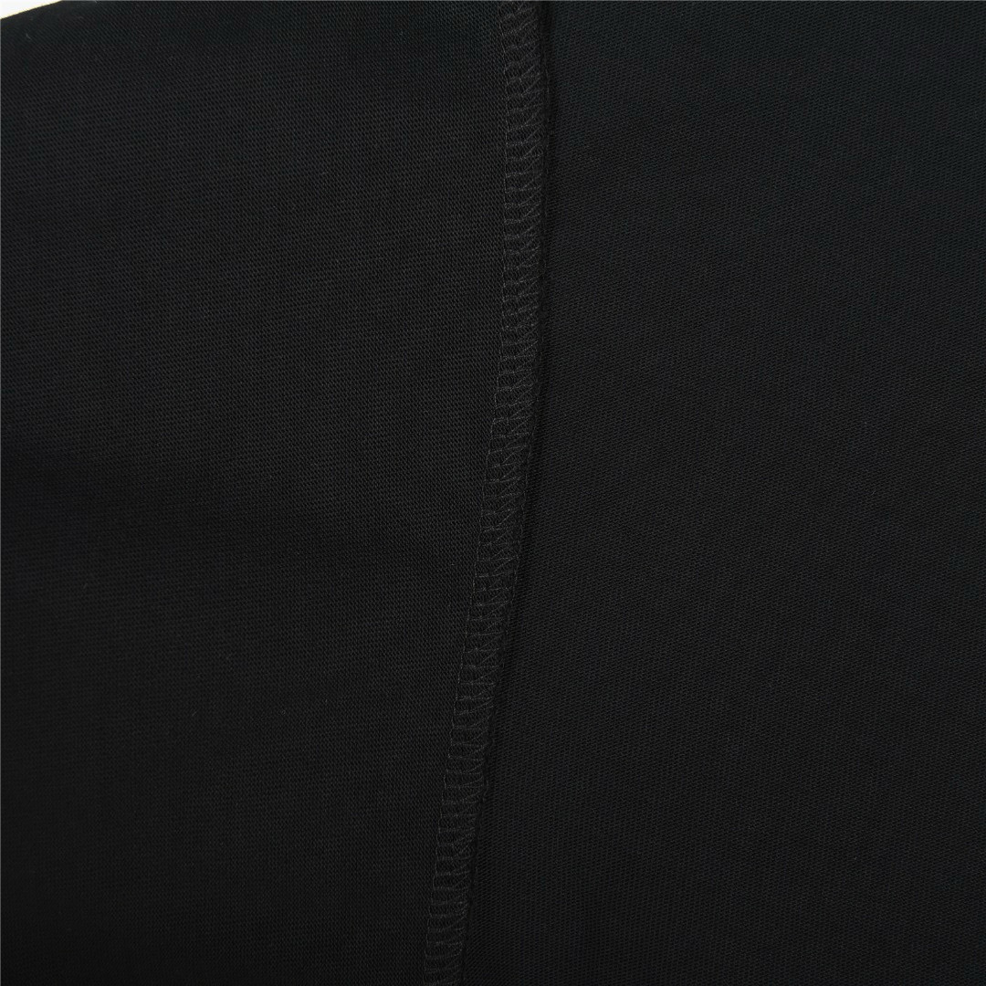 Gucci/古驰 肩部侧边双G织带短袖T恤黑色 杏色-Chinese UA Cheap High Quatity Brand Clothes Bags handbags Sneakers wholesale wholesaler seller from China Factory suppliers Fashion Clothing Shoes best Quality Beautiful Price Gucci/古驰 肩部侧边双G织带短袖T恤黑色 杏色