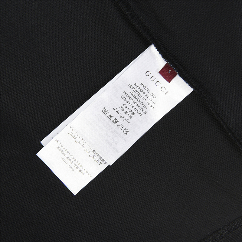 Gucci/古驰 粉色字母短袖T恤黑色 白色-Chinese UA Cheap High Quatity Brand Clothes Bags handbags Sneakers wholesale wholesaler seller from China Factory suppliers Fashion Clothing Shoes best Quality Beautiful Price Gucci/古驰 粉色字母短袖T恤黑色 白色