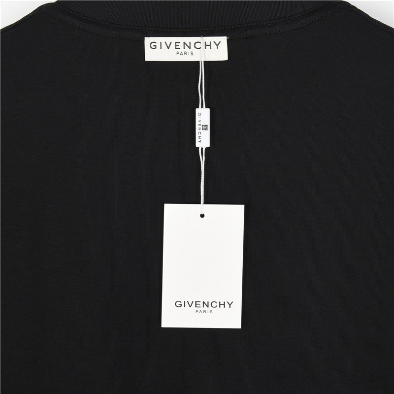 Givenchy/纪梵希 植绒字母亮片logo短袖
