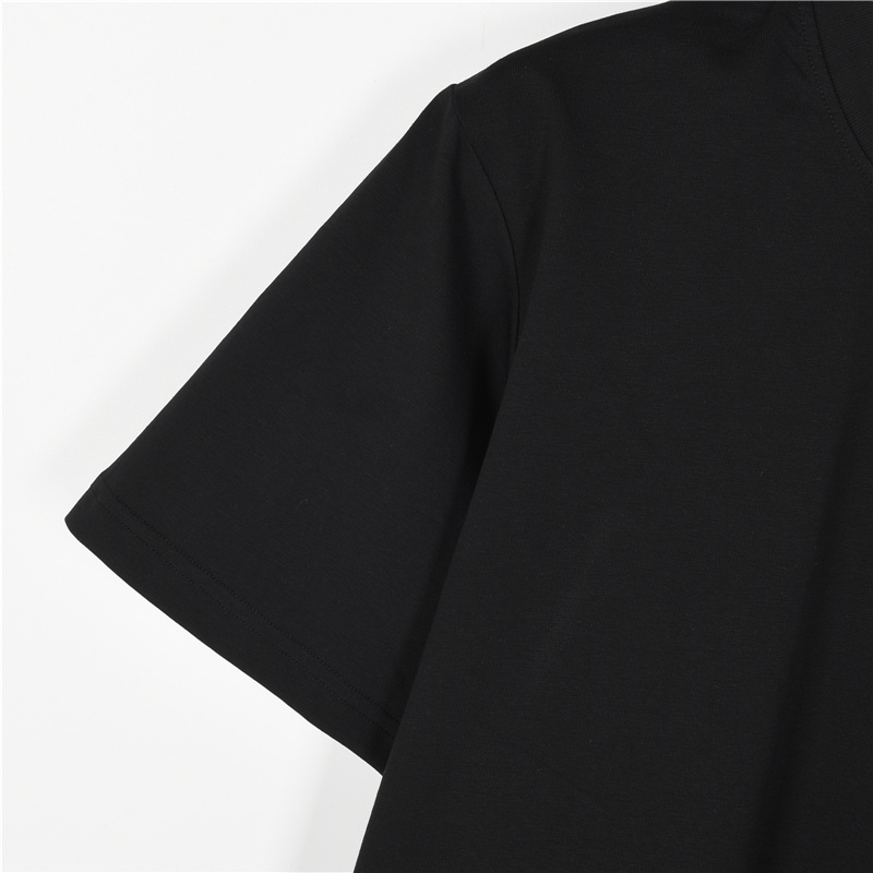 Burberry/巴宝莉 骑士战马发泡短袖 黑色 杏色-Chinese UA Cheap High Quatity Brand Clothes Bags handbags Sneakers wholesale wholesaler seller from China Factory suppliers Fashion Clothing Shoes best Quality Beautiful Price Burberry/巴宝莉 骑士战马发泡短袖 黑色 杏色