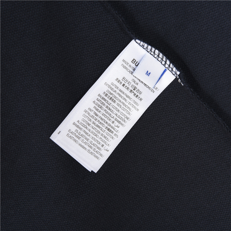 Burberry/巴宝莉 格纹翻领长袖polo衫