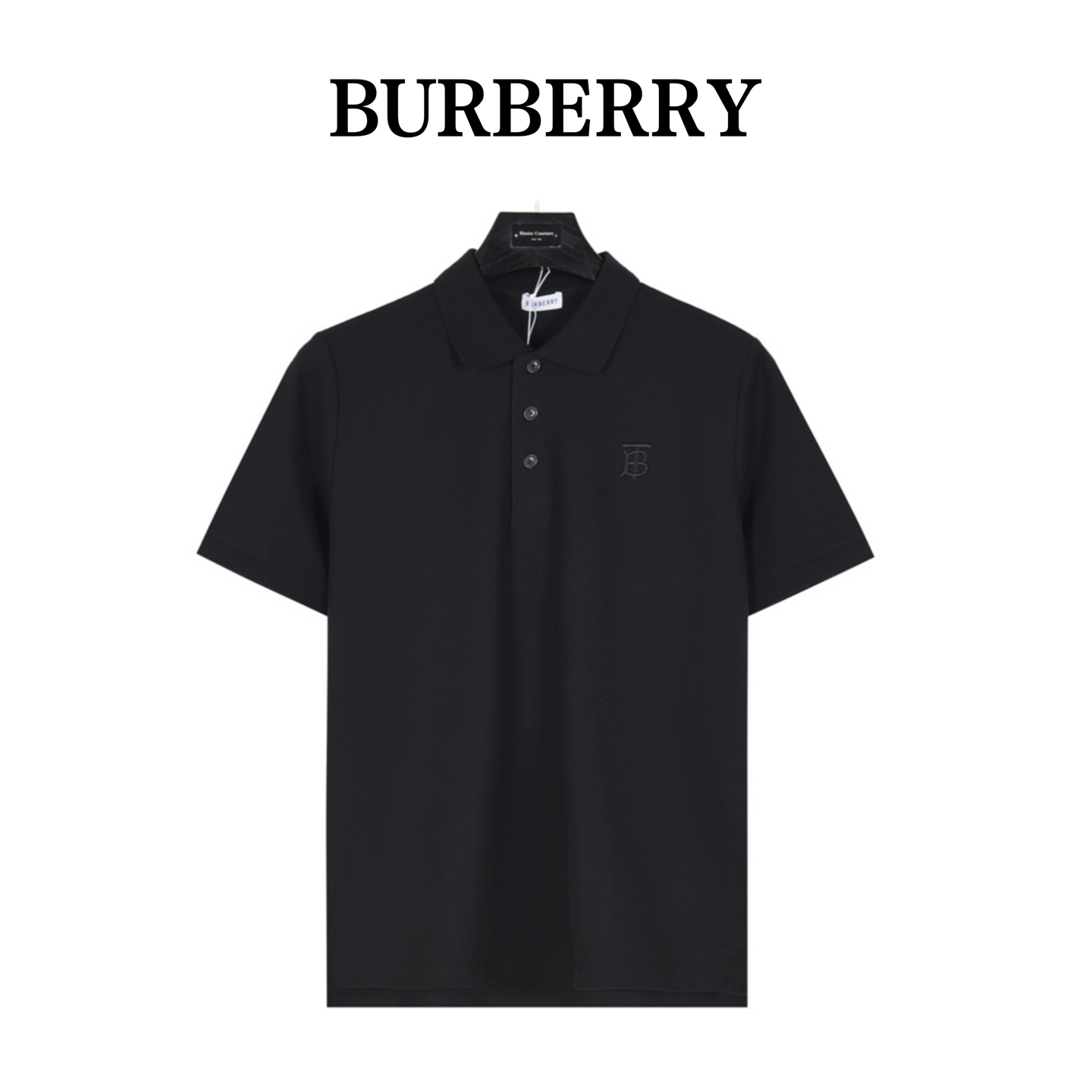 Burberry/巴宝莉 经典刺绣TB字母短袖polo衫