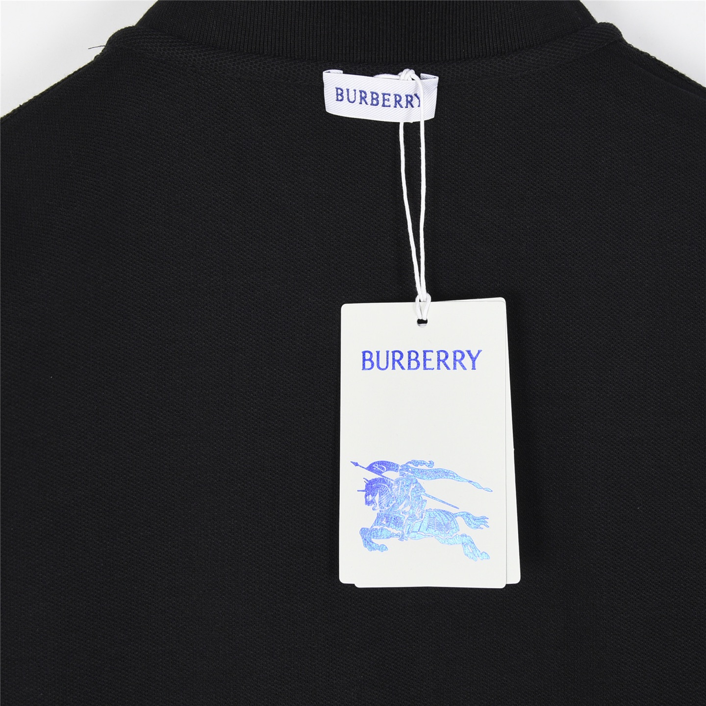 Burberry/巴宝莉 经典TB刺绣字母翻领长袖polo衫