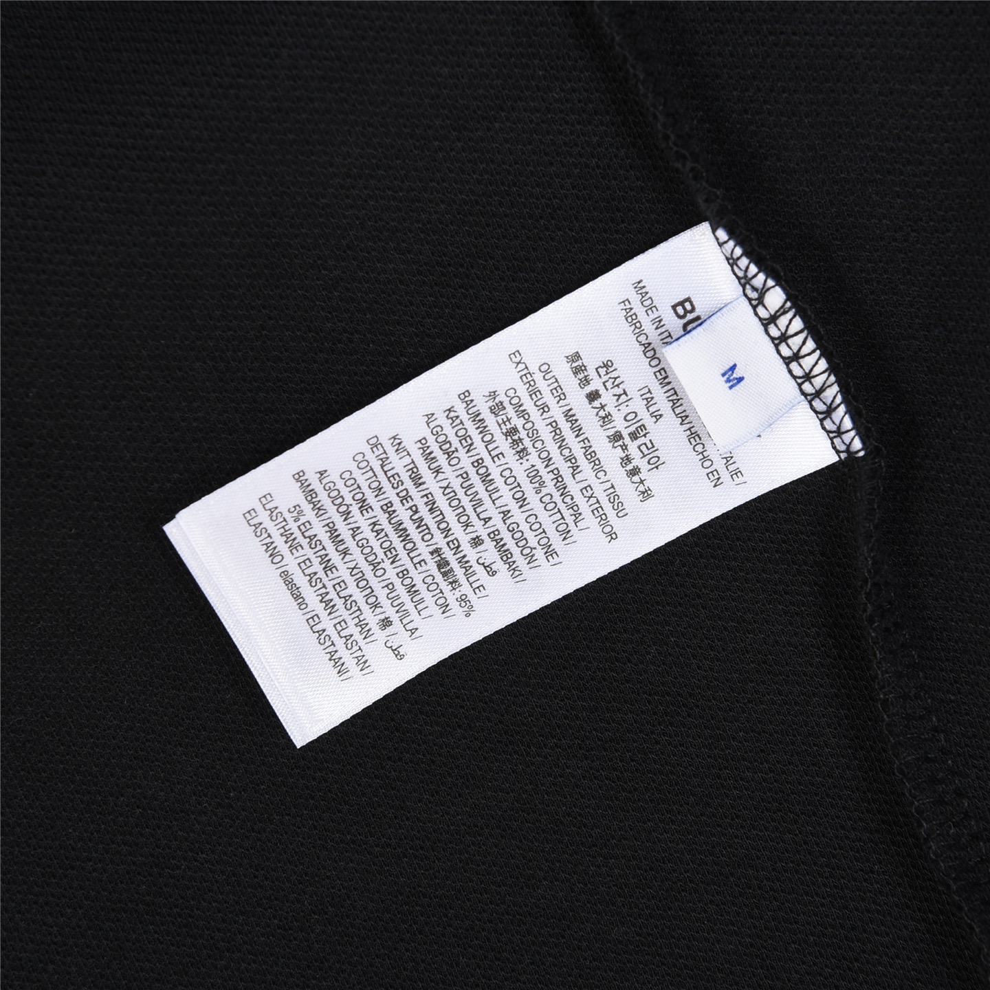 Burberry/巴宝莉 经典TB刺绣字母翻领长袖polo衫