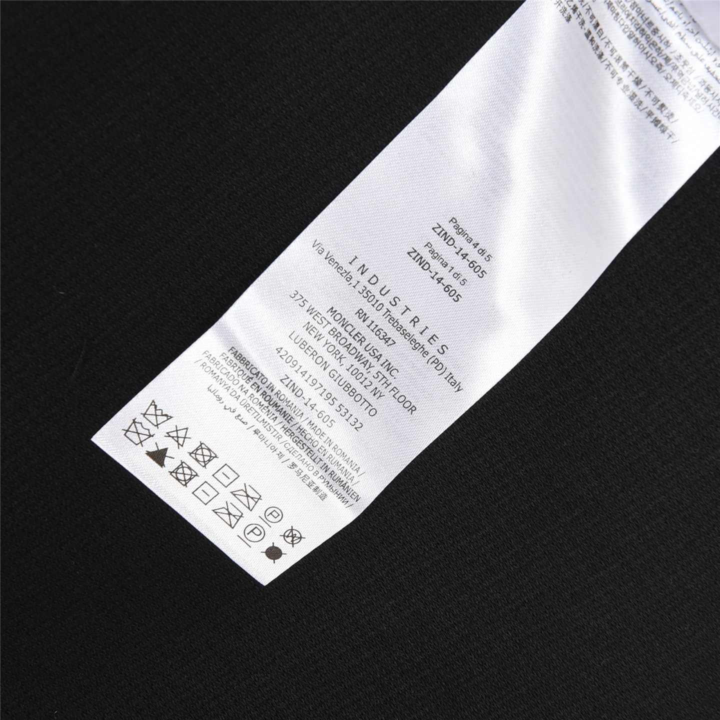 Moncler/蒙口 日本限定小标华夫格短袖