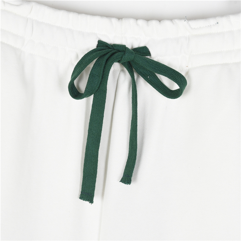 Gucci/古驰 侧边织带双G刺绣字母短裤
