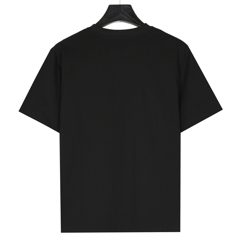 Prada/普拉达 胸前拼色logo短袖