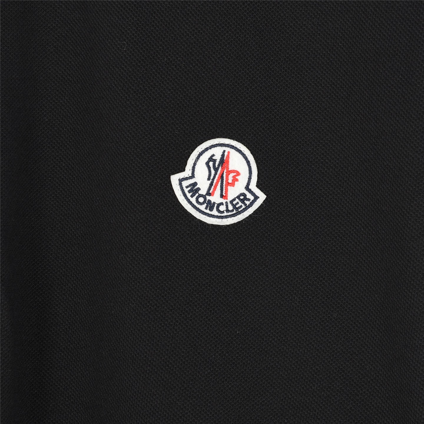 Moncler/蒙口 经典小标领口织带短袖polo衫