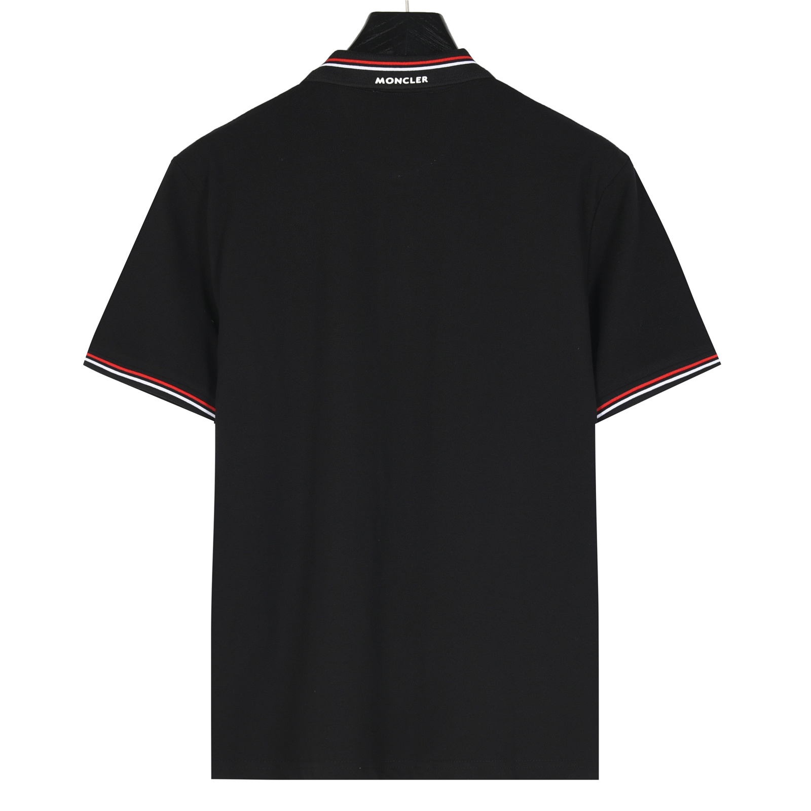 Moncler/蒙口 经典小标领口织带短袖polo衫