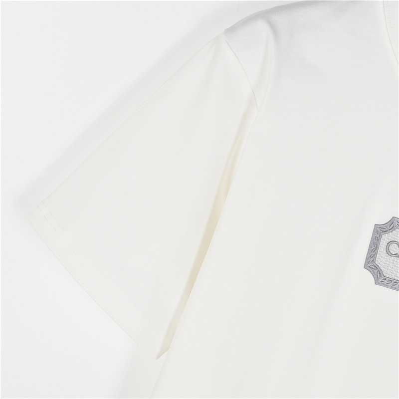 Dior/迪奥 刺绣银标logo短袖 夏季渠道限定新款-High Quatity Cheap Brand wholesale wholesaler seller Clothes Bags handbags Sneakers Top Fashion Clothing Shoes from China Factory Chinese suppliers best Quality Beautiful Price Dior/迪奥 刺绣银标logo短袖 夏季渠道限定新款