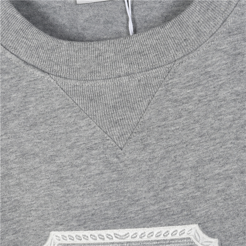 Dior/迪奥 刺绣银标logo短袖黑色 白色 灰色-High Quatity Cheap Brand wholesale wholesaler seller Clothes Bags handbags Sneakers Top Fashion Clothing Shoes from China Factory Chinese suppliers best Quality Beautiful Price Dior/迪奥 刺绣银标logo短袖黑色 白色 灰色