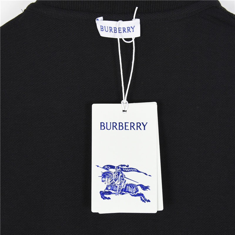 Burberry/巴宝莉 刺绣战马翻领长袖polo衫 黑色-Chinese UA Cheap High Quatity Brand Clothes Bags handbags Sneakers wholesale wholesaler seller from China Factory suppliers Fashion Clothing Shoes best Quality Beautiful Price Burberry/巴宝莉 刺绣战马翻领长袖polo衫 黑色