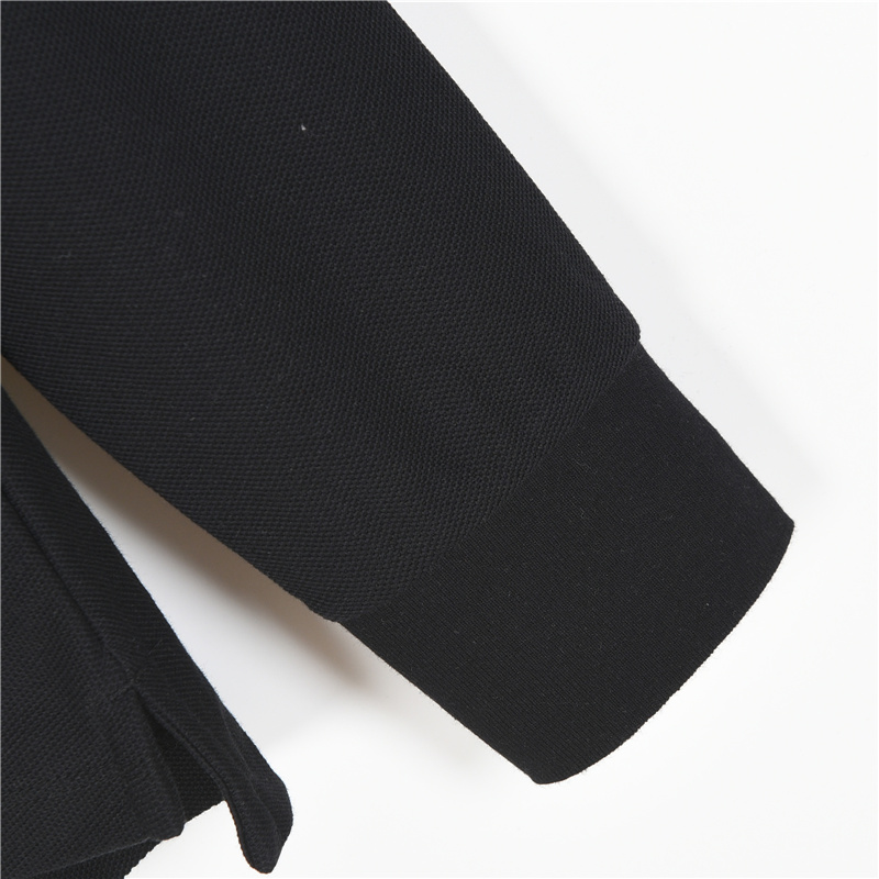 Burberry/巴宝莉 刺绣战马翻领长袖polo衫 黑色-Chinese UA Cheap High Quatity Brand Clothes Bags handbags Sneakers wholesale wholesaler seller from China Factory suppliers Fashion Clothing Shoes best Quality Beautiful Price Burberry/巴宝莉 刺绣战马翻领长袖polo衫 黑色