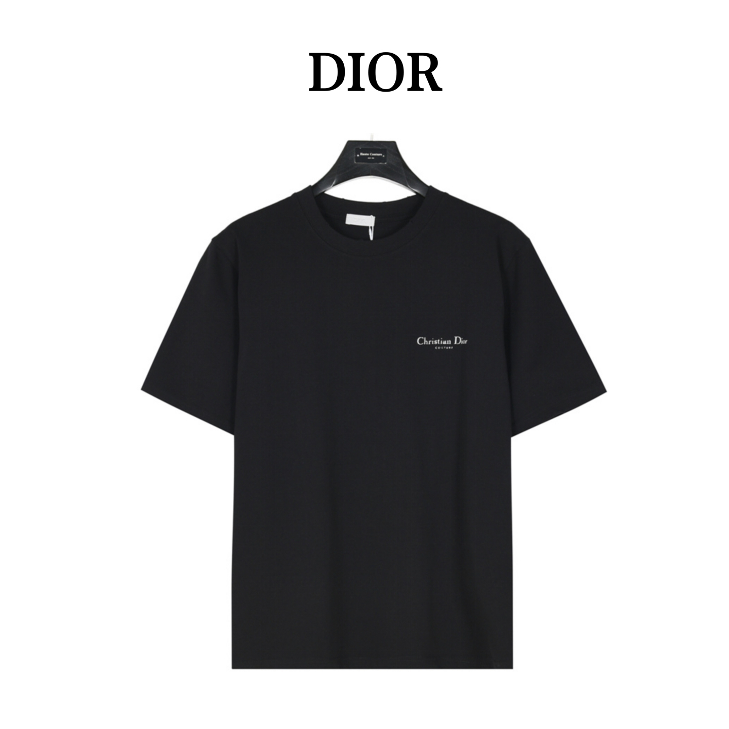 Dior/迪奥 水洗磨破前后字母印花短袖