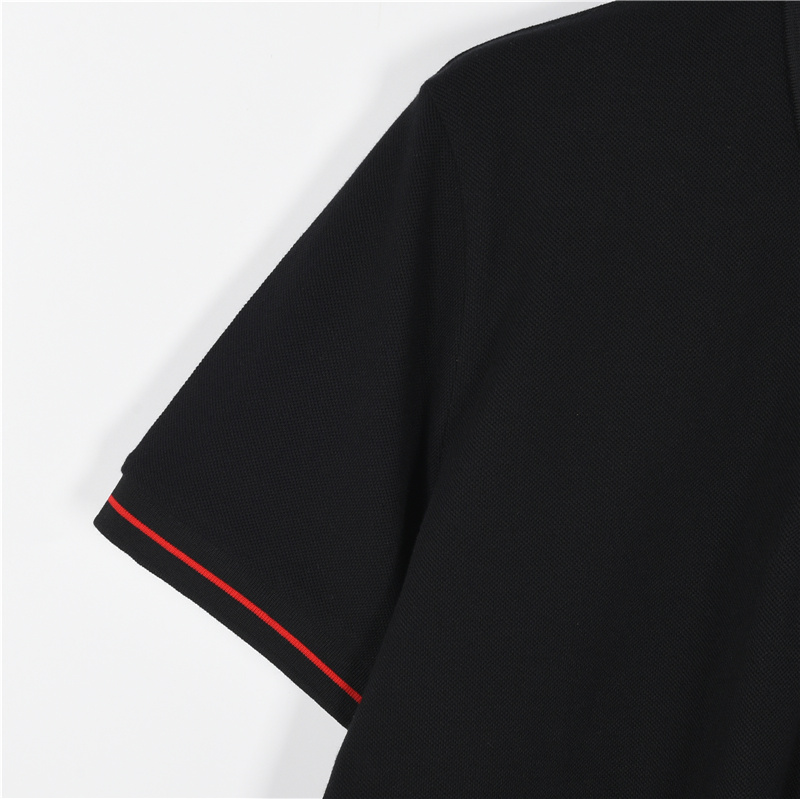 Burberry/巴宝莉 胸口方标字母短袖polo衫
