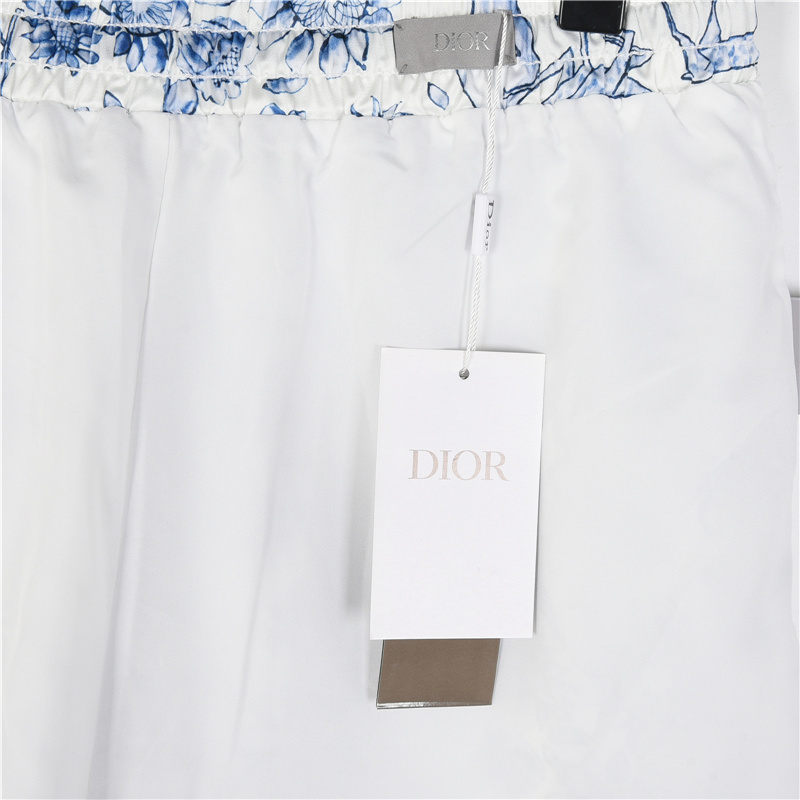 Dior/迪奥 青花瓷风满印短裤