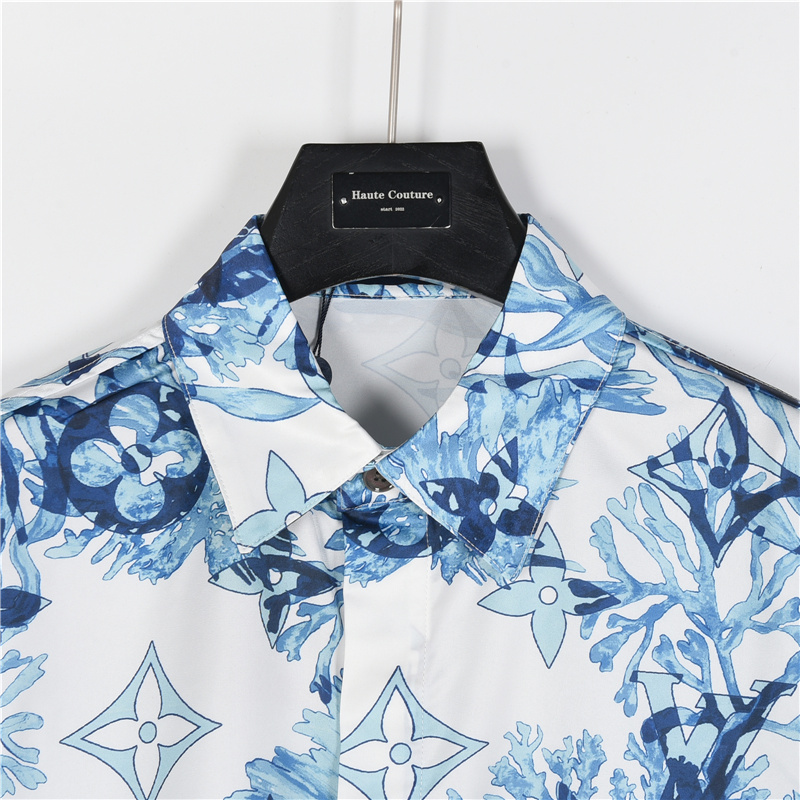 LouisVuitton/路易威登 珊瑚海藻短衬