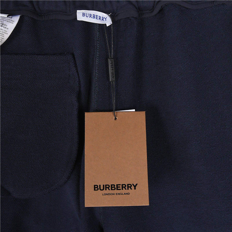 巴宝莉/Burberry刺绣战马后袋便签短裤