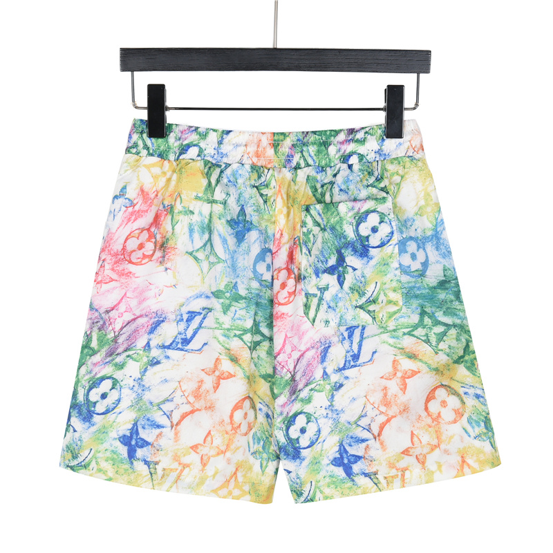 LouisVuitton/路易威登 老花水彩短裤
