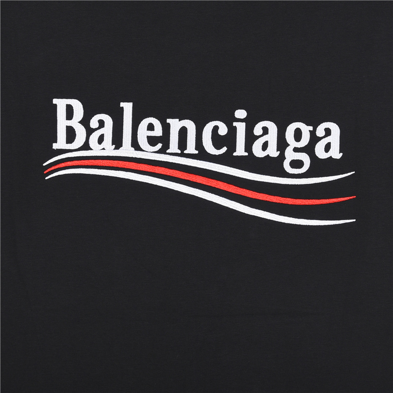 Balenciaga/巴黎世家 经典可乐刺绣短袖-High Quatity Cheap Brand wholesale wholesaler seller Clothes Bags handbags Sneakers Top Fashion Clothing Shoes from China Factory Chinese suppliers best Quality Beautiful Price Balenciaga/巴黎世家 经典可乐刺绣短袖