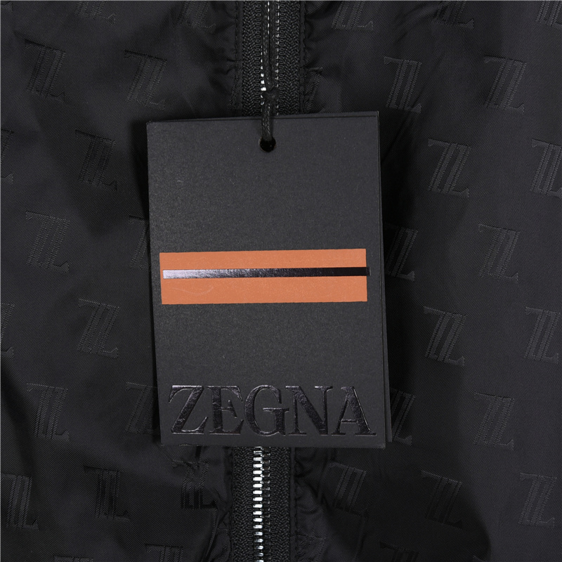 Zegna/杰尼亚 双面穿翻领外套 黑色-Chinese UA Cheap High Quatity Brand Clothes Bags handbags Sneakers wholesale wholesaler seller from China Factory suppliers Fashion Clothing Shoes best Quality Beautiful Price Zegna/杰尼亚 双面穿翻领外套 黑色