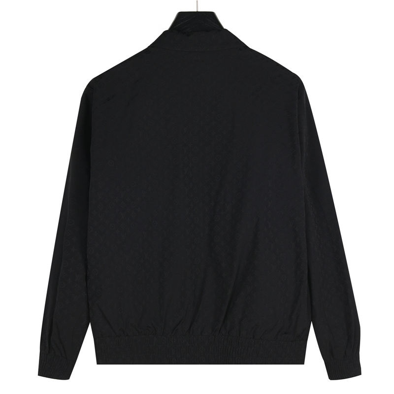 LouisVuitton/路易威登个性口袋设计翻领外套 黑色