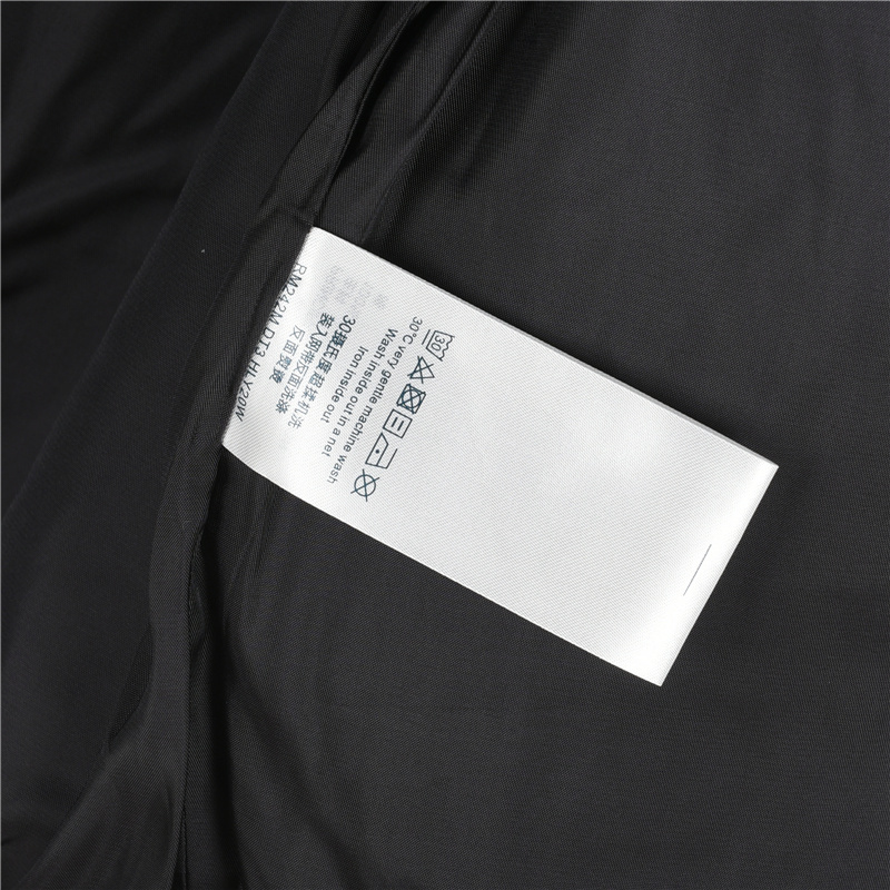 LouisVuitton/路易威登个性口袋设计翻领外套 黑色