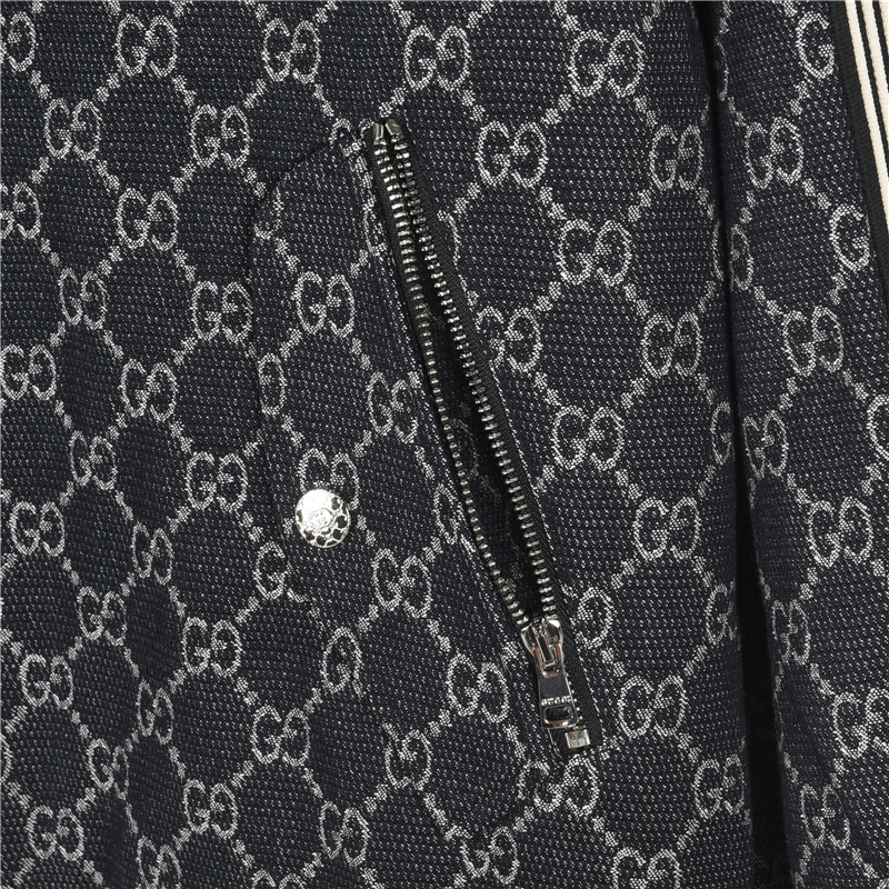 Gucci/古驰 双G满印织带外套