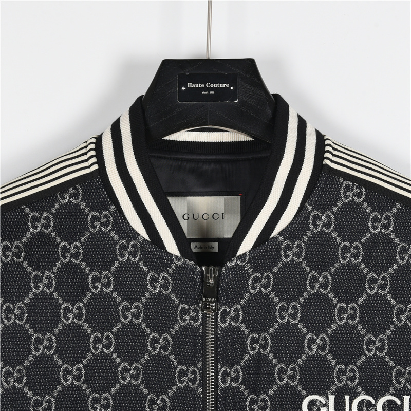 Gucci/古驰 双G满印织带外套