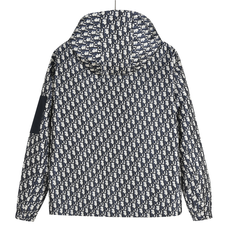 Dior/迪奥 满印老花手臂拉链口袋连帽外套-莆田鞋,莆田鞋货源,高仿鞋,高仿鞋货源,安福档口,莆田高仿鞋,莆田鞋批发,高仿鞋批发,莆田高仿运动鞋,高仿运动鞋,莆田运动鞋 Dior/迪奥 满印老花手臂拉链口袋连帽外套