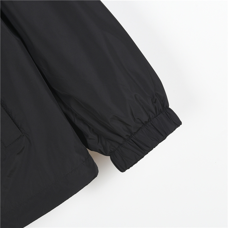 Prada/普拉达 胸口字母拉链口连帽外套