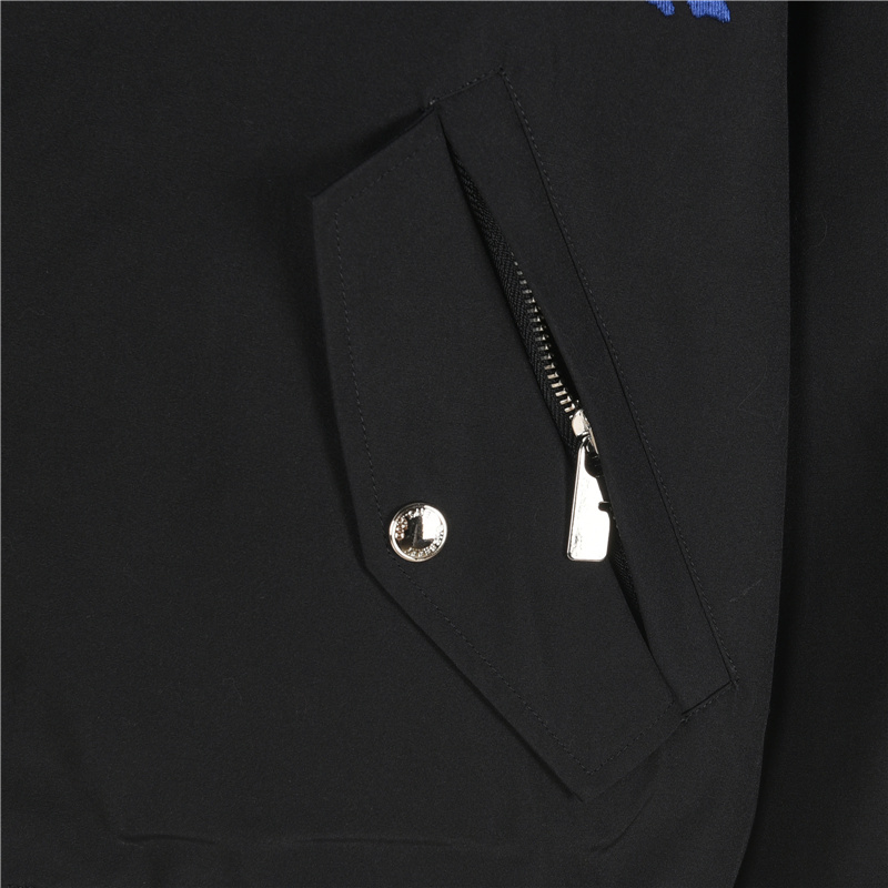 Burberry/巴宝莉 蓝色战马个性双拉链外套-Chinese UA Cheap High Quatity Brand Clothes Bags handbags Sneakers wholesale wholesaler seller from China Factory suppliers Fashion Clothing Shoes best Quality Beautiful Price Burberry/巴宝莉 蓝色战马个性双拉链外套