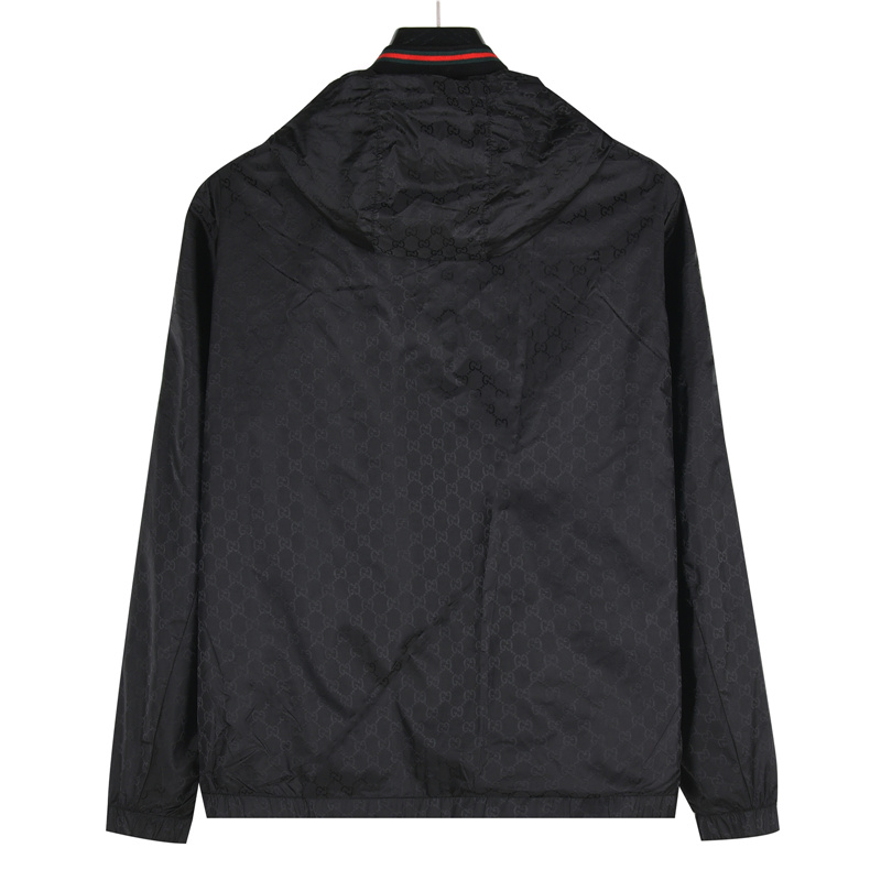 Gucci/古驰 双G满印连帽外套