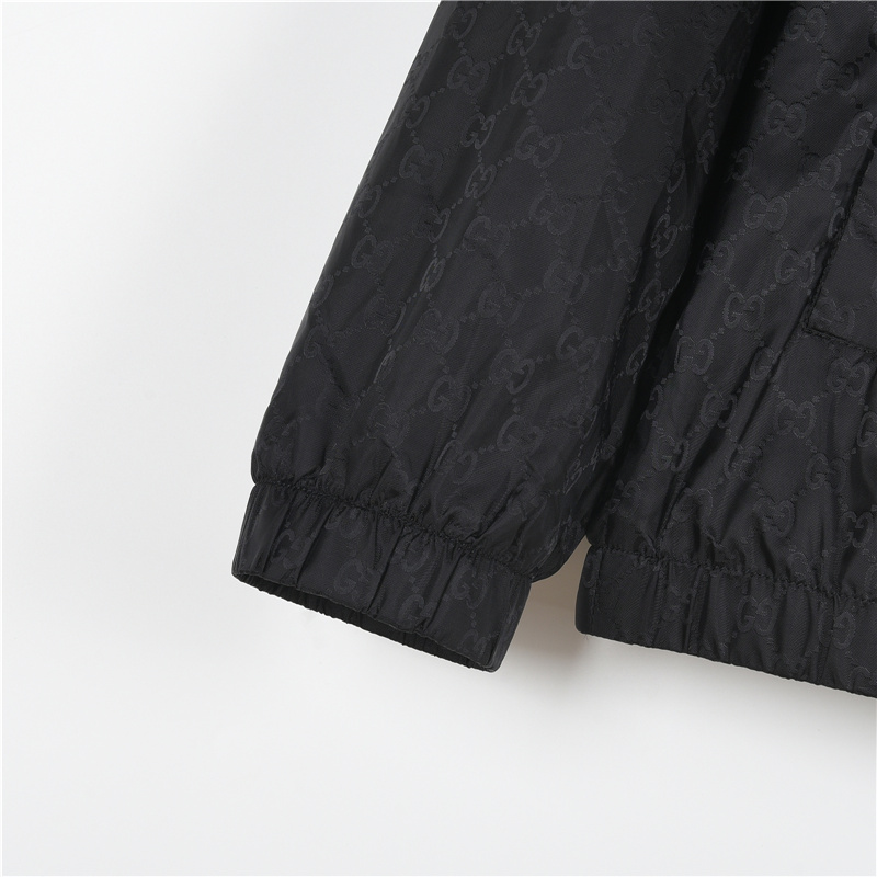 Gucci/古驰 双G满印连帽外套