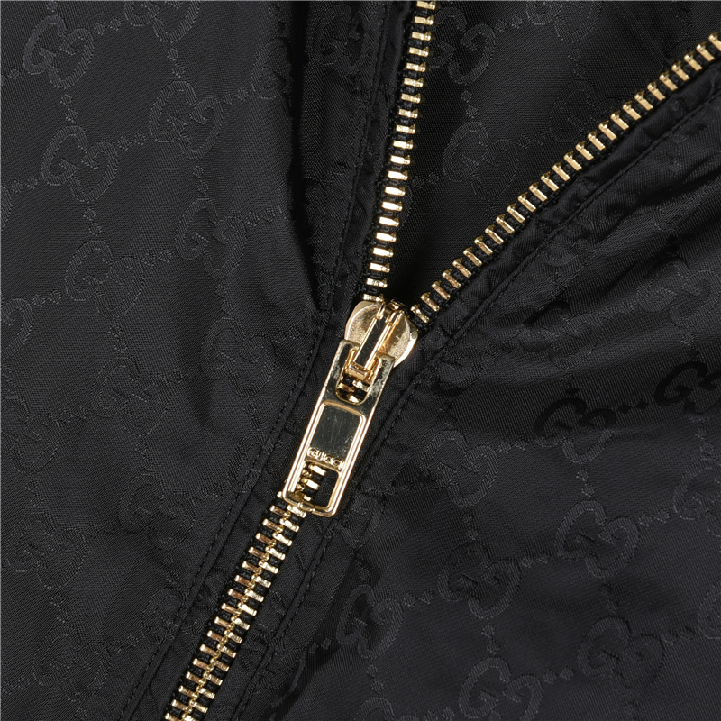 Gucci/古驰 双G满印连帽外套