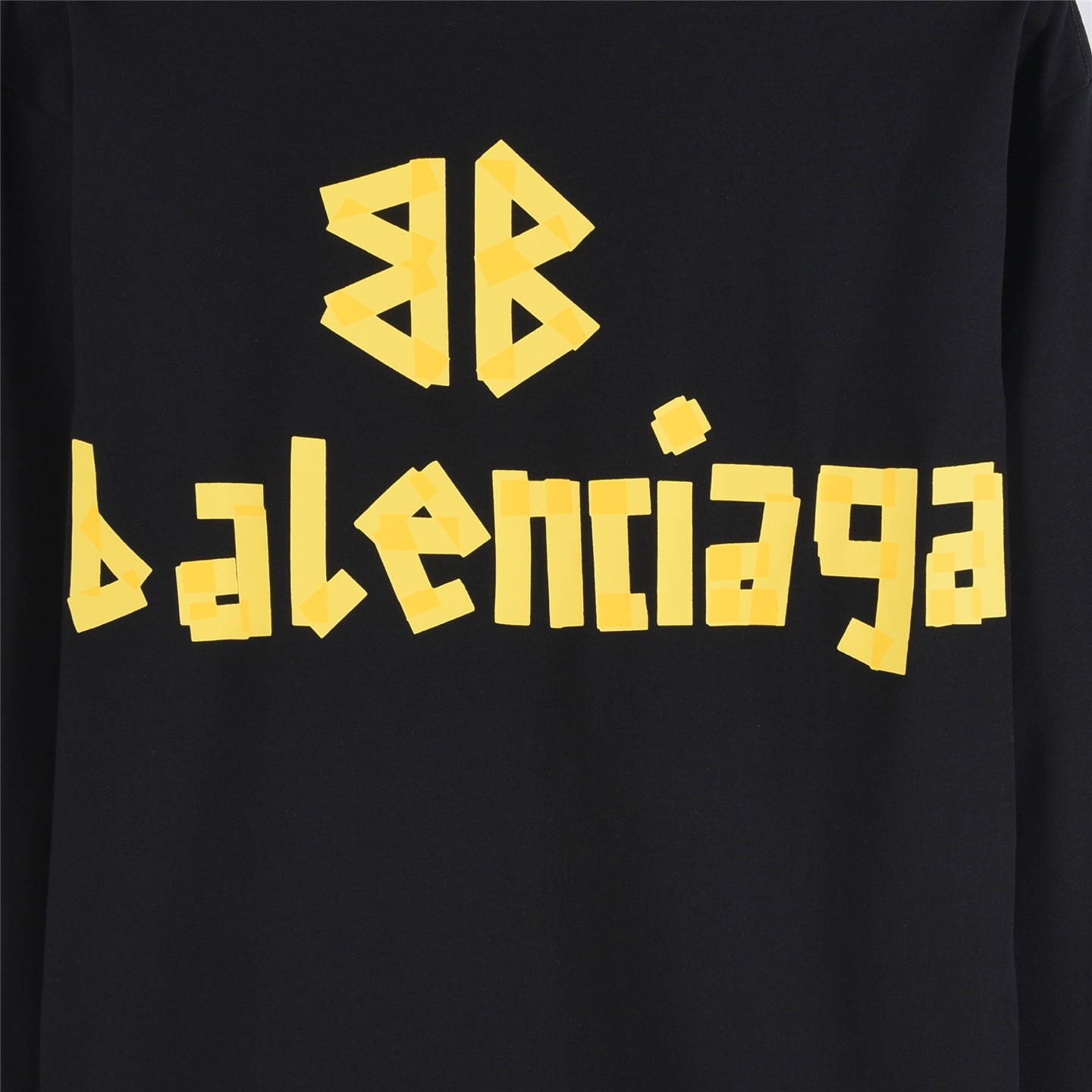 Balenciaga/巴黎世家 美纹纸胶带长袖黑色 白色-Chinese UA Cheap High Quatity Brand Clothes Bags handbags Sneakers wholesale wholesaler seller from China Factory suppliers Fashion Clothing Shoes best Quality Beautiful Price Balenciaga/巴黎世家 美纹纸胶带长袖黑色 白色
