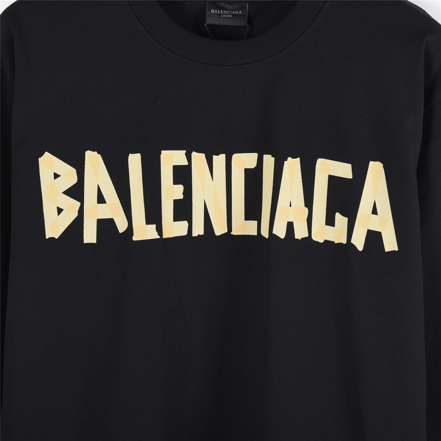 Balenciaga/巴黎世家 美纹纸胶带长袖黑色 白色-Chinese UA Cheap High Quatity Brand Clothes Bags handbags Sneakers wholesale wholesaler seller from China Factory suppliers Fashion Clothing Shoes best Quality Beautiful Price Balenciaga/巴黎世家 美纹纸胶带长袖黑色 白色
