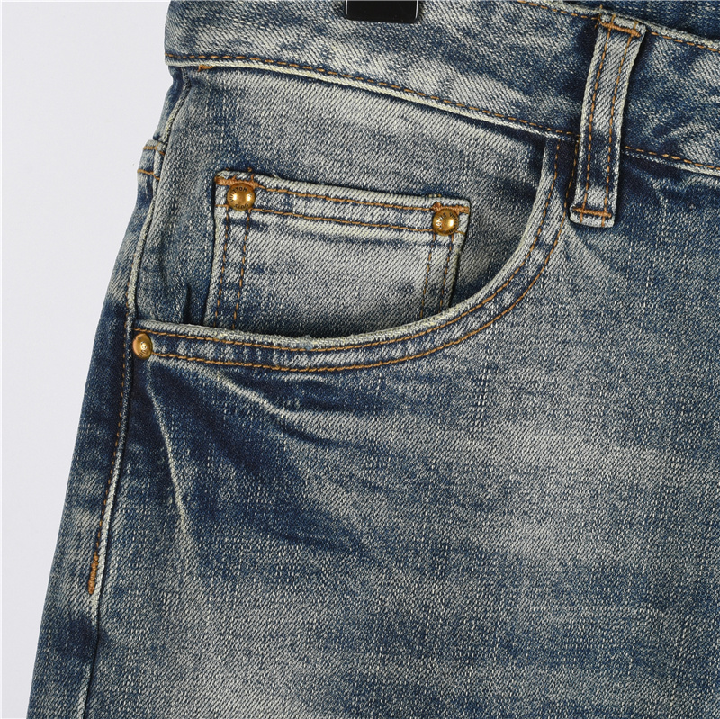 LouisVuitton/路易威登 25SS 后袋LV浮雕牛仔长裤 LouisVuitton/路易威登 25SS 后袋LV浮雕牛仔长裤