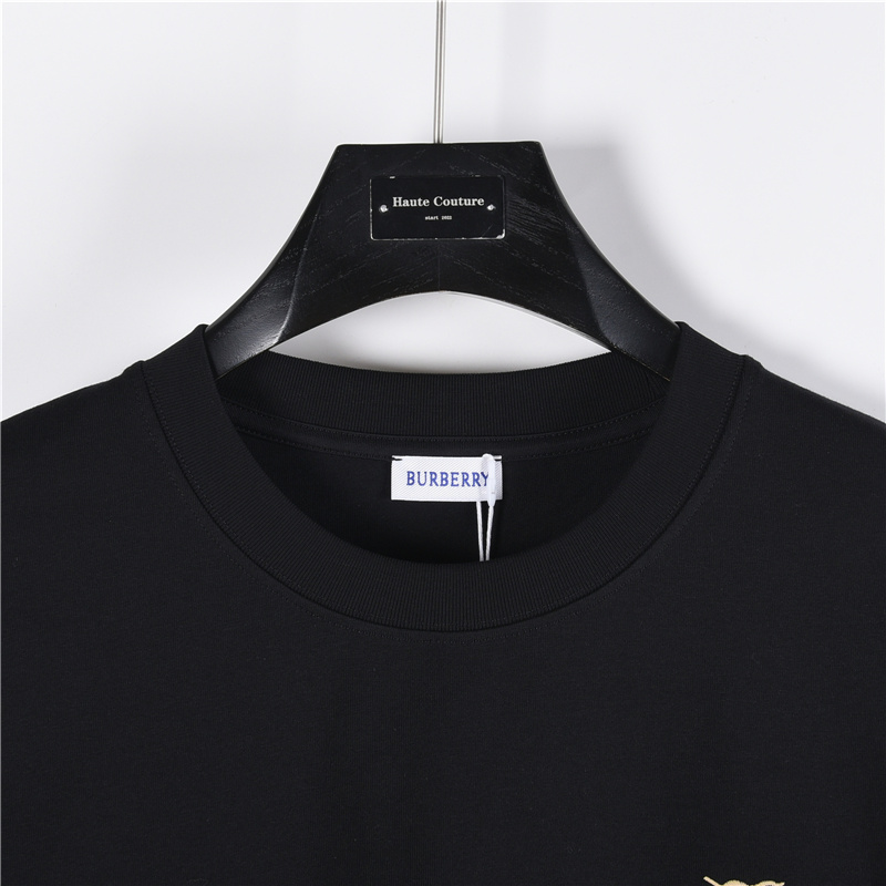 Burberry/巴宝莉 25SS后背战马长袖 黑色 白色