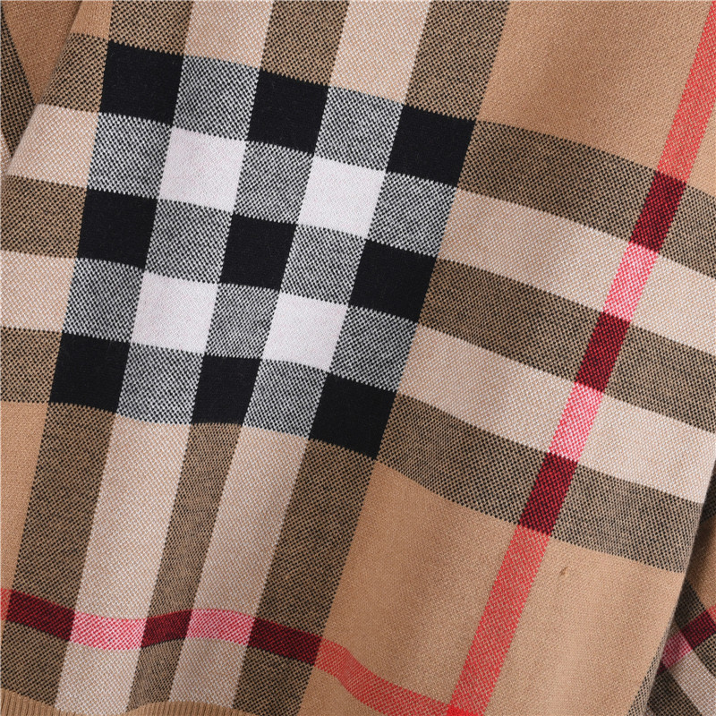 Burberry/巴宝莉 经典款常青格子开衫长袖毛衣外套-Chinese UA Cheap High Quatity Brand Clothes Bags handbags Sneakers wholesale wholesaler seller from China Factory suppliers Fashion Clothing Shoes best Quality Beautiful Price Burberry/巴宝莉 经典款常青格子开衫长袖毛衣外套